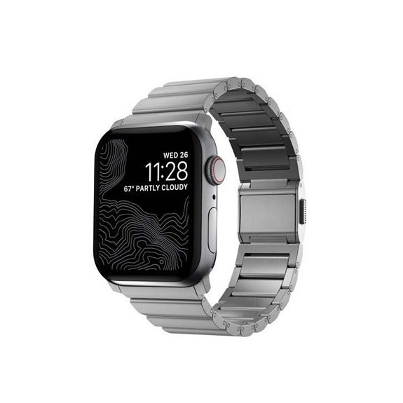 Bracelet Nomad Titanium Apple Watch - 45 mm