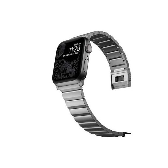 Bracelet Nomad Titanium Apple Watch - 45 mm