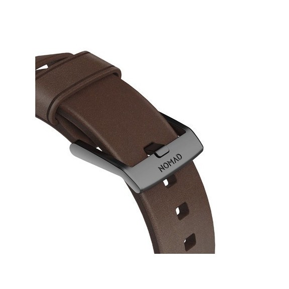 Bracelet Nomad Modern Fermoir Noir Apple Watch - 41 mm