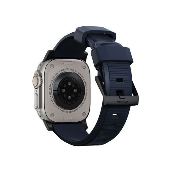 Bracelet Nomad Rugged Fermoir Noir Apple Watch - 45 mm