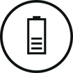 <h5>Autonomie</h5><div>4 heures d’écoute en toute liberté + 12 heures de batterie de secours grâce à son boitier de recharge</div>}