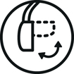 <h5>Repliable à plat et ultra léger</h5><div>Aussi léger que résistant le casque se plie pour être transporter facilement</div>}
