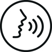 <h5>Assistant vocal</h5><div>Une pression suffit pour activer votre assistant vocal Siri ou Google Now</div>}